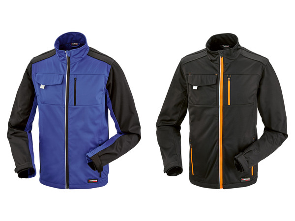 Bild 1 von PARKSIDE PERFORMANCE® Herren Softshell-Arbeitsjacke, mit verlängerter Rückseite