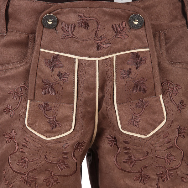 Bild 3 von Herren Trachtenhose in kurzer Form
                 
                                                        Braun