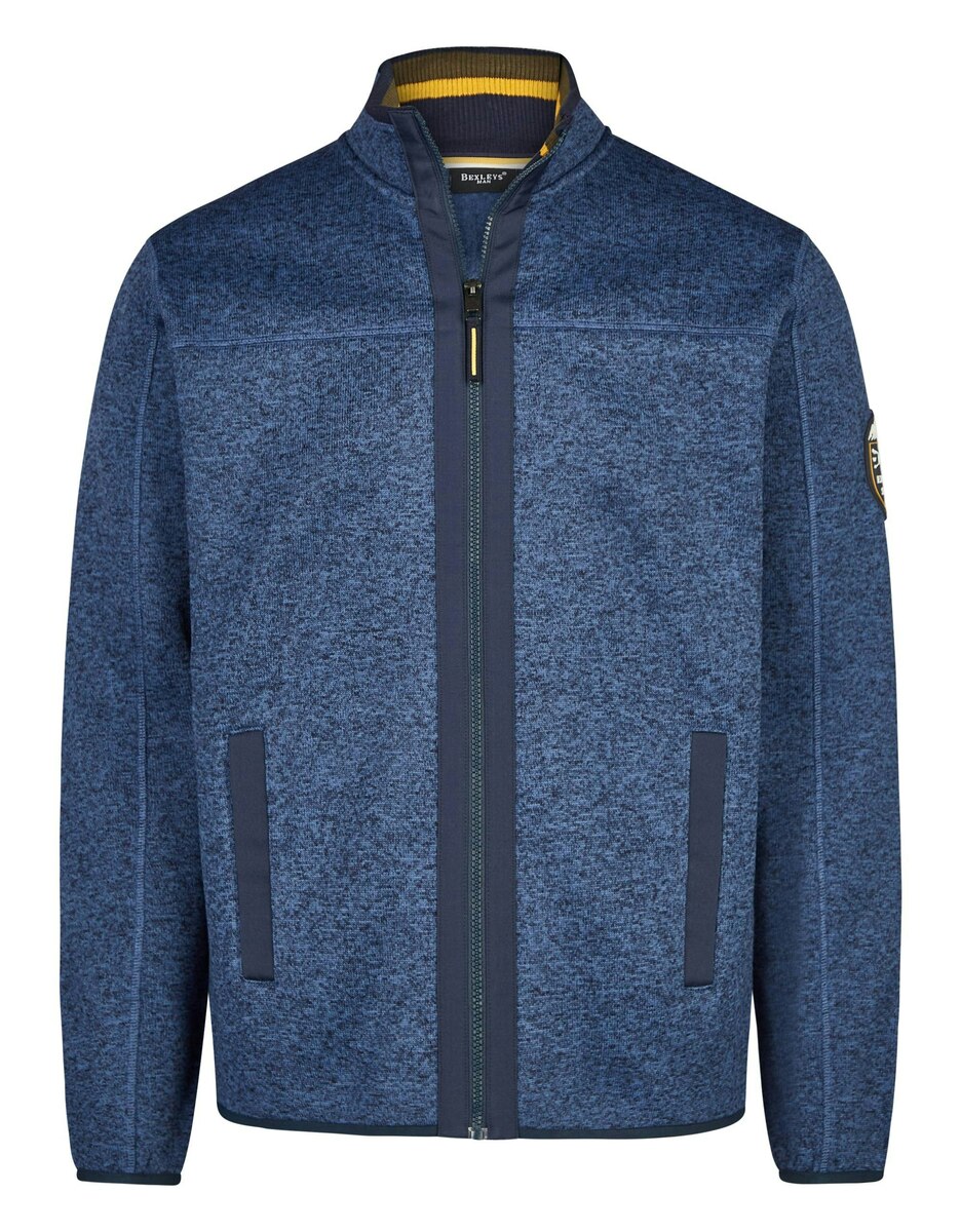 Bild 1 von Bexleys man - Strickfleece Jacke in Melange