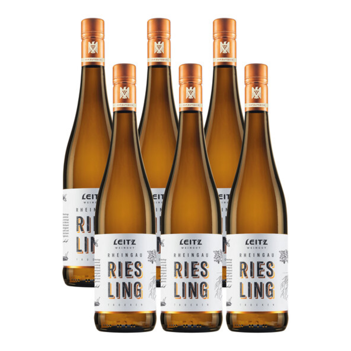 Bild 1 von Leitz Riesling, 6 Flaschen à 0,75 l