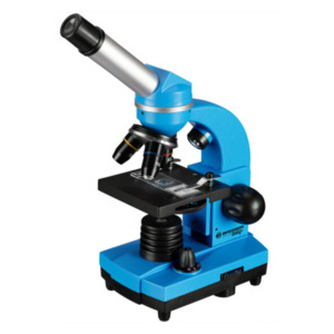 Biolux SEL Schülermikroskop, blau