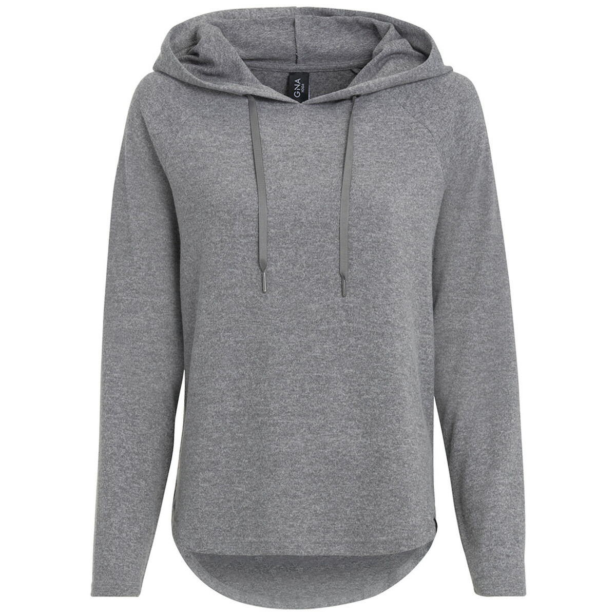 Bild 1 von Damen Yoga-Hoodie in weicher Qualität GRAU