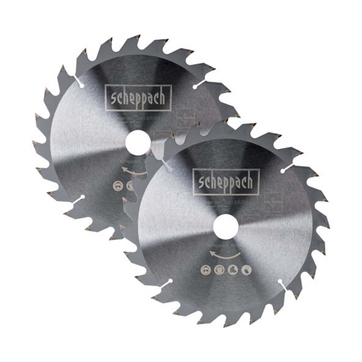 Bild 1 von Kreissägeblatt Ø 250 cm, 2er Set