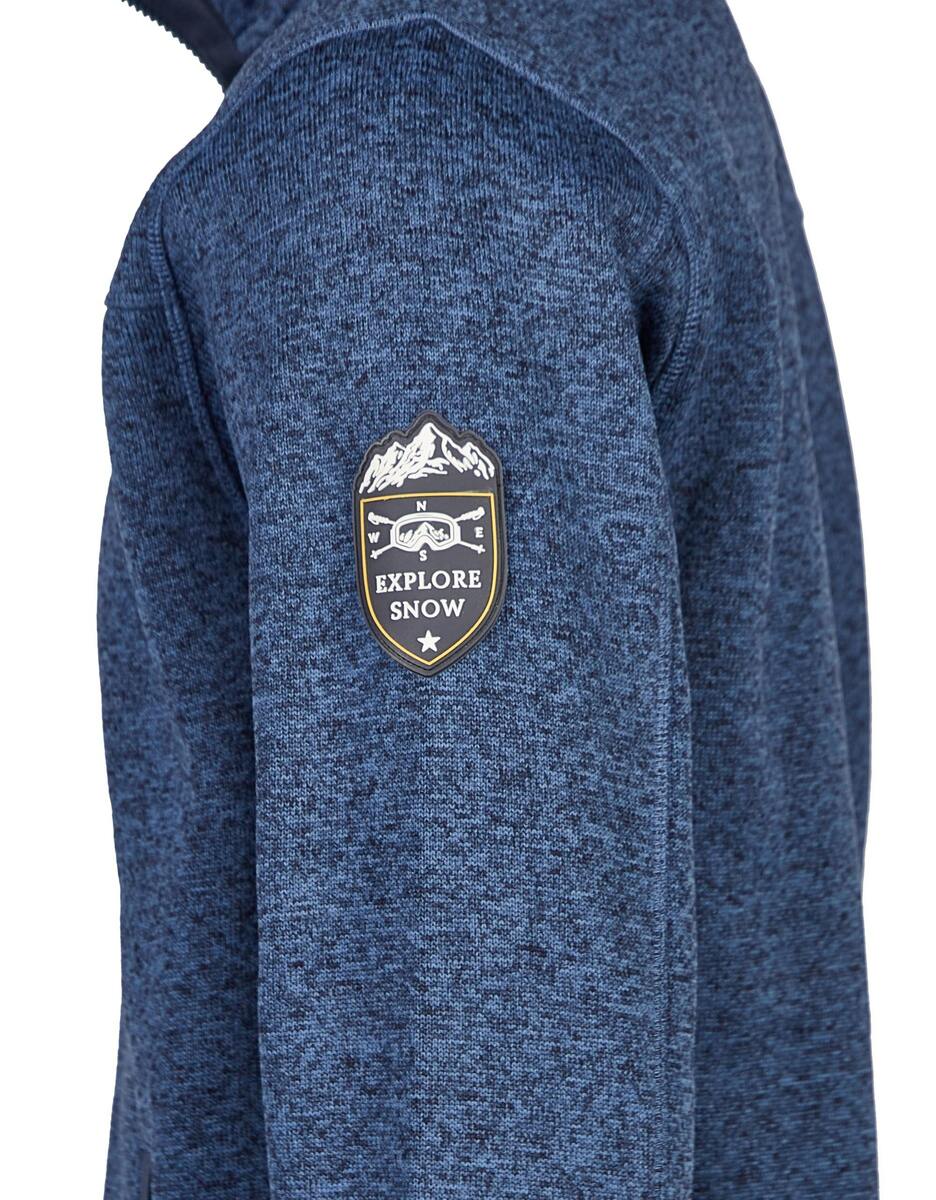 Bild 3 von Bexleys man - Strickfleece Jacke in Melange