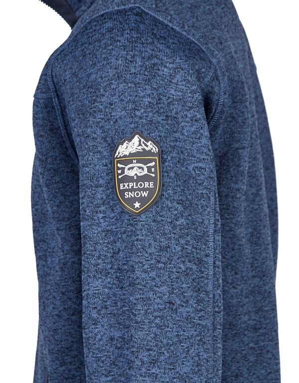 Bild 3 von Bexleys man - Strickfleece Jacke in Melange