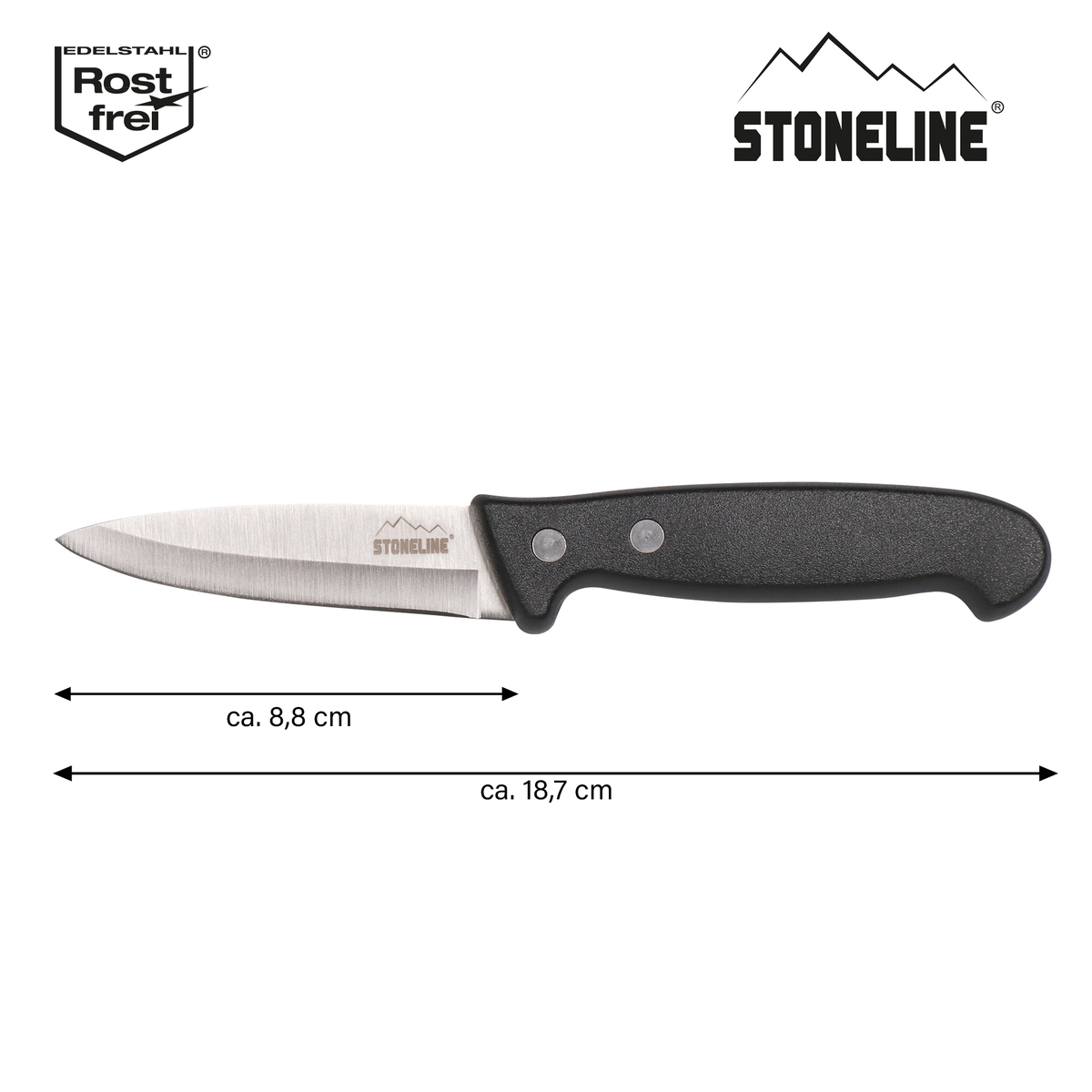 Bild 4 von STONELINE® 18,7 cm Schälmesser, mit Klingenschutz