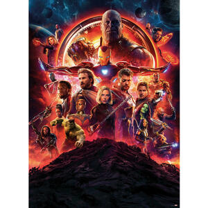 Komar Fototapete Avengers Infinity War Movie Poster B/H: ca. 184x254 cm