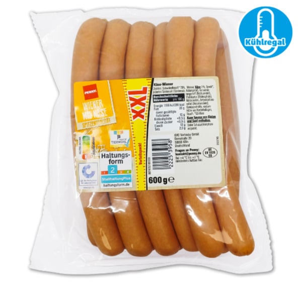 PENNY XXL Wiener mit Käse von Penny Markt ansehen