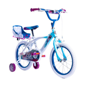 Kinder-Fahrrad Frozen 16 Zoll, blau
