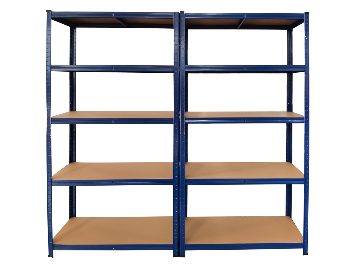 Bild 2 von Kraft Werkzeuge Schwerlastregal, blau, 175 kg pro Boden, 2er Set