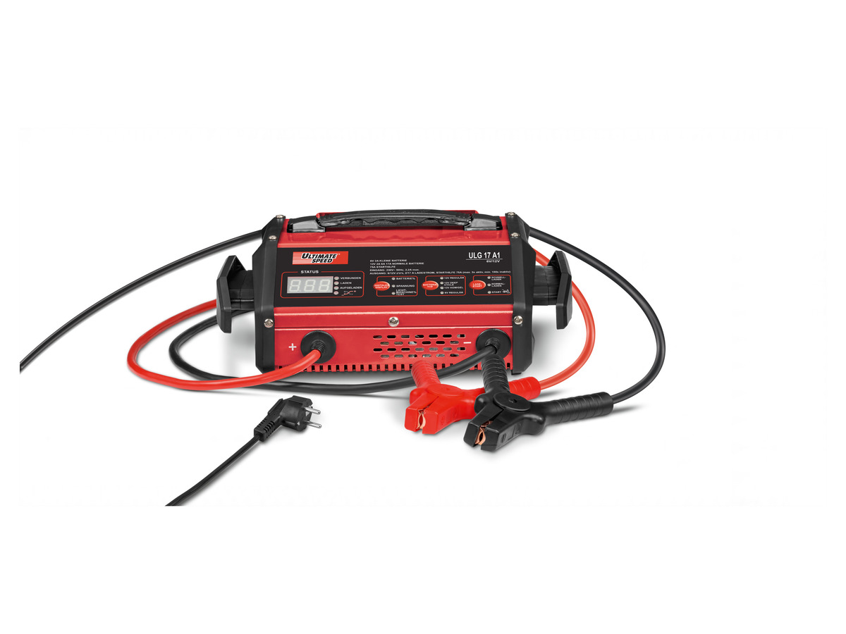Bild 1 von ULTIMATE SPEED® Kfz-Ladegerät »ULG 17 A1«, mit Starthilfefunktion