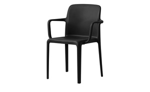 Connubia Stuhl  stapelbar Bayo schwarz Maße (cm): B: 60 H: 82,5 T: 54 Stühle
