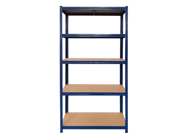 Bild 2 von Kraft Werkzeuge Schwerlastregal / Kellerregal / Lagerregal, blau, 175 kg pro Boden