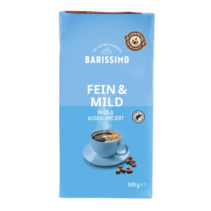 Kaffeepulver Fein & Mild, 12 x 500 g