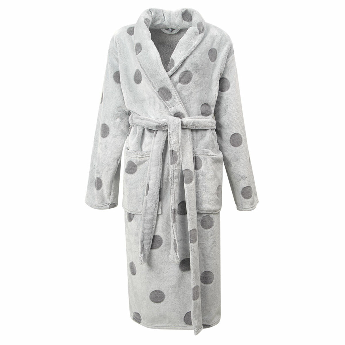 Bild 1 von Damen Bademantel, Grau, L