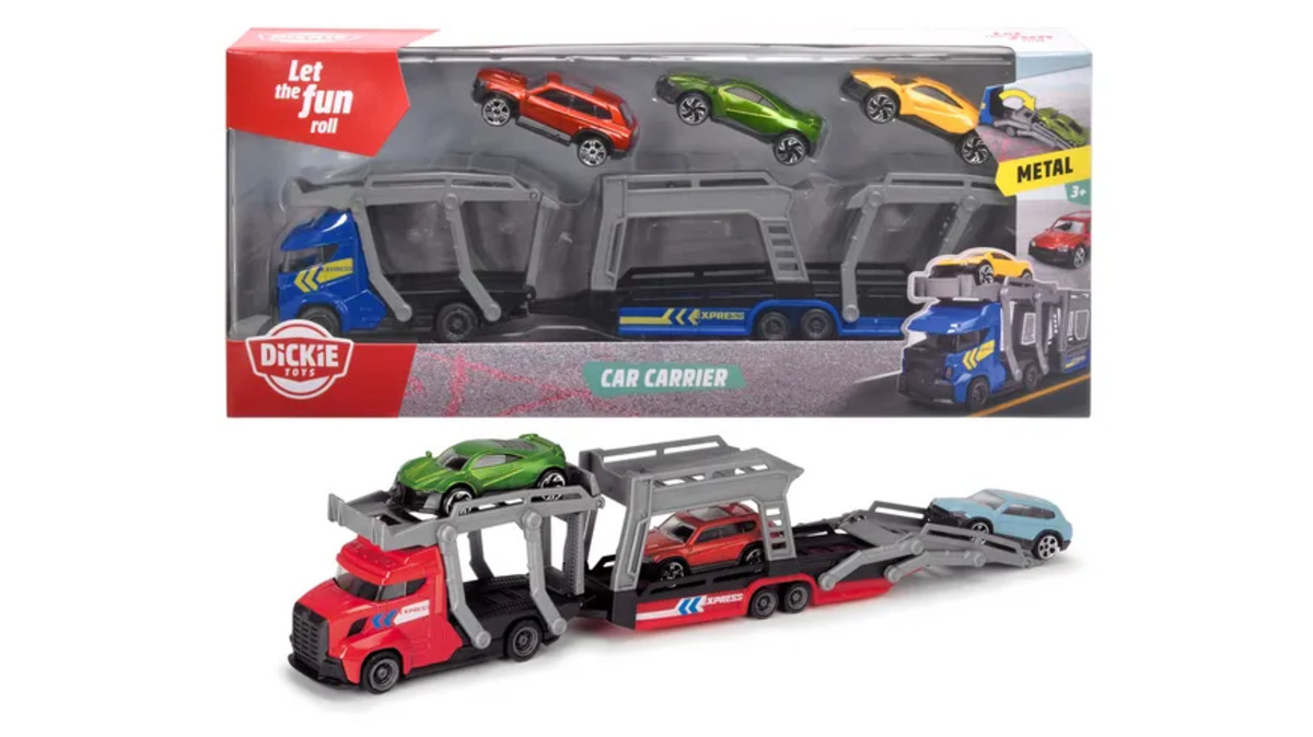 Bild 1 von Dickie - City - Car Trailer, 2-sortiert