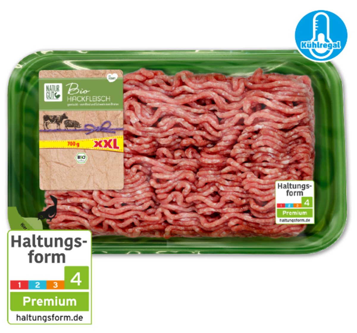 Bild 1 von NATURGUT Frisches Bio Hackfleisch*