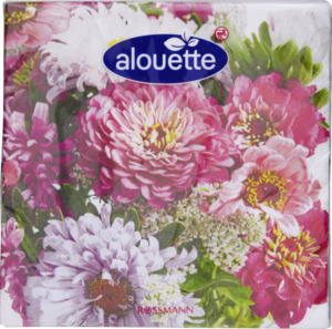 alouette Serviette Blumenstrauß