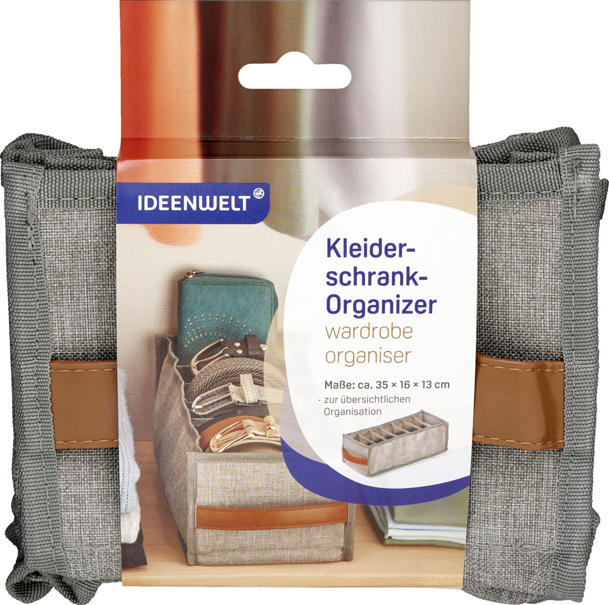 Bild 1 von IDEENWELT Kleiderschrank-Organizer klein