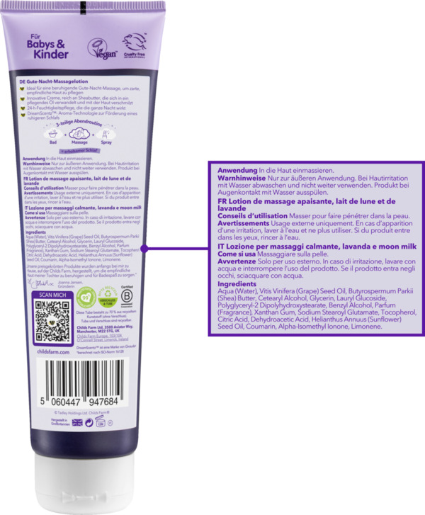 Bild 3 von Childs Farm Beruhigende Massagelotion