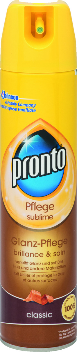 Bild 1 von Pronto Classic Möbelpflege Holz-Flächen Spray 0.80 EUR/100 ml