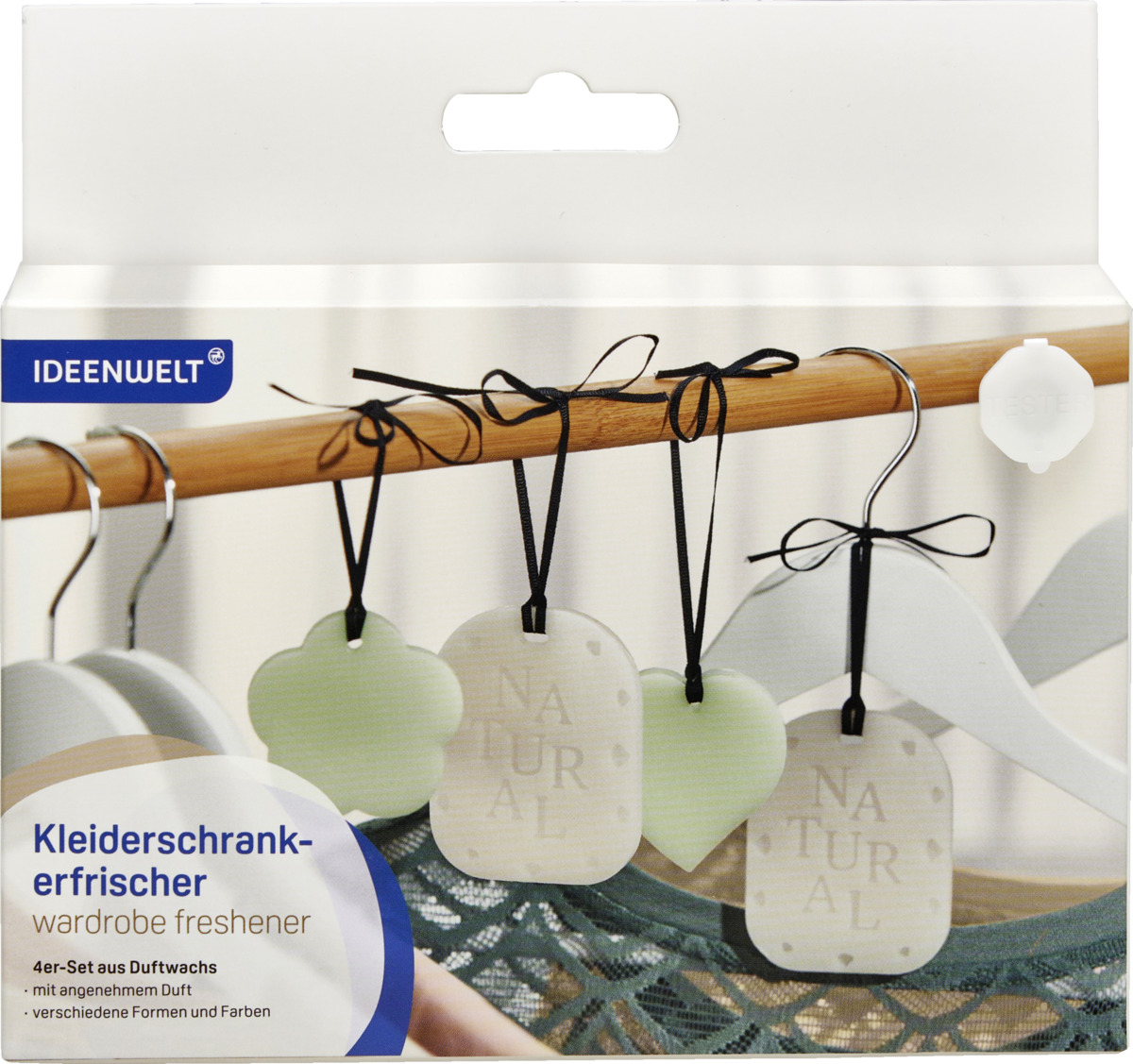 Bild 1 von IDEENWELT Duftwachs-Kleiderschrankerfrischer 4er-Set