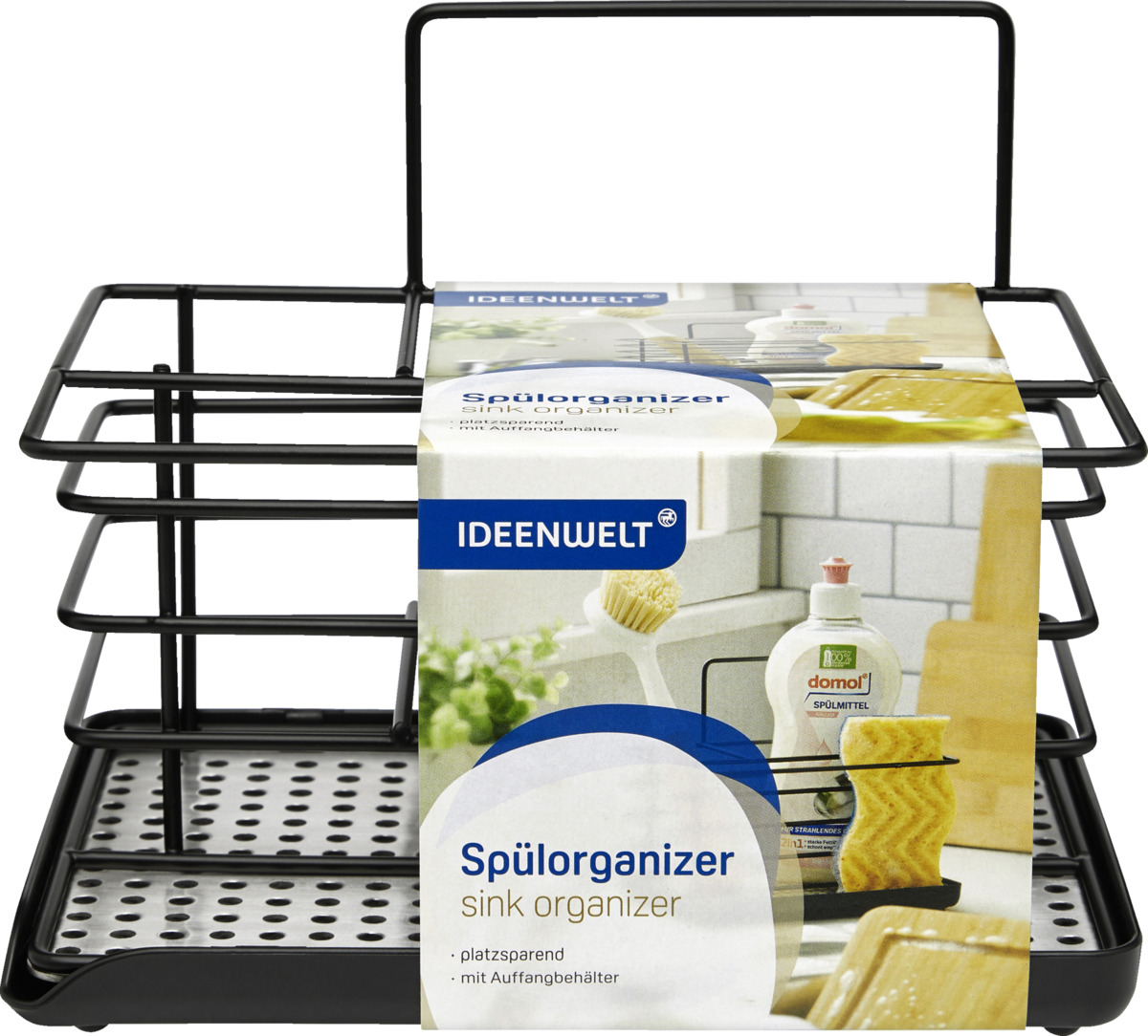 Bild 1 von IDEENWELT Spülorganizer schwarz