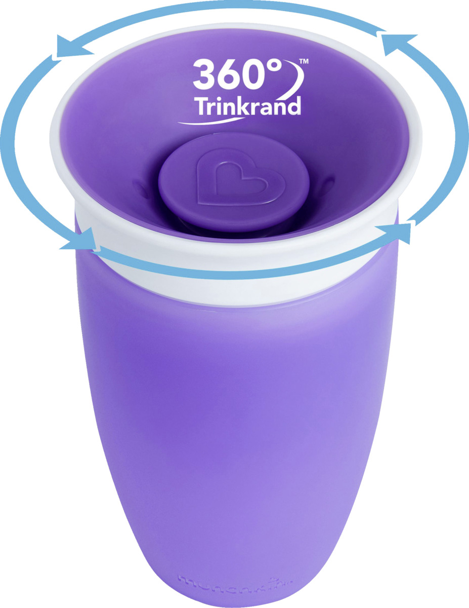 Bild 3 von Munchkin 360° Trinklernbecher, lila 296 ml