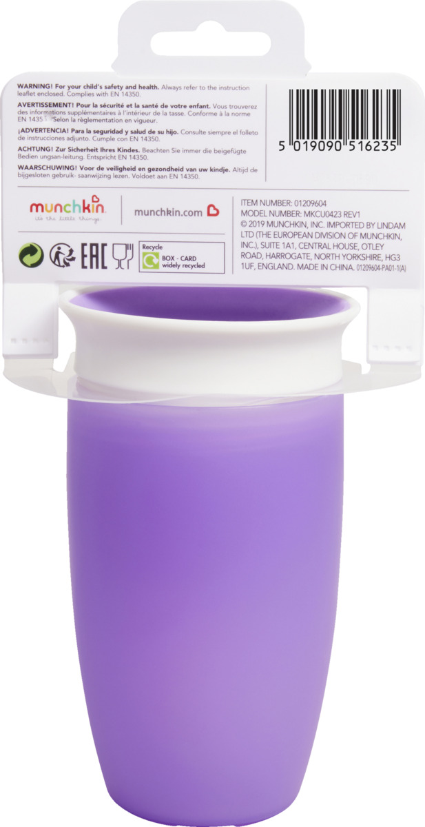 Bild 2 von Munchkin 360° Trinklernbecher, lila 296 ml