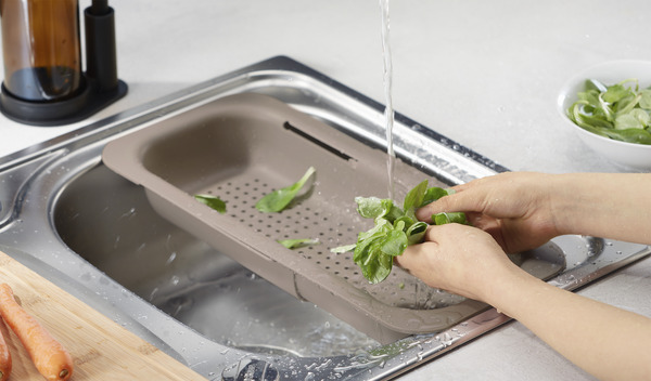 Bild 3 von IDEENWELT Spülbeckensieb ausziehbar