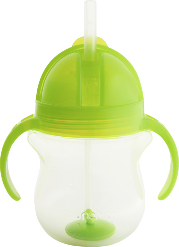 Bild 3 von Munchkin Trinkbecher mit beschwertem Trinkhalm, grün 207 ml