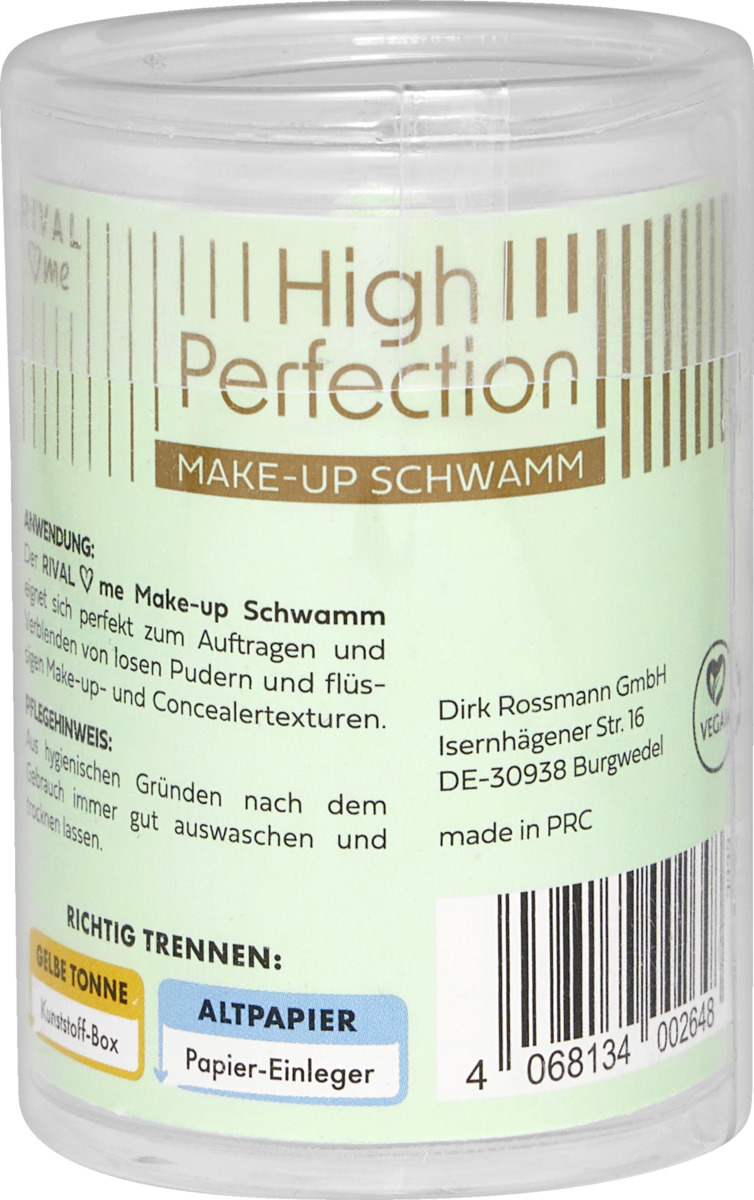 Bild 2 von RIVAL loves me High Perfection Make-up Sponge