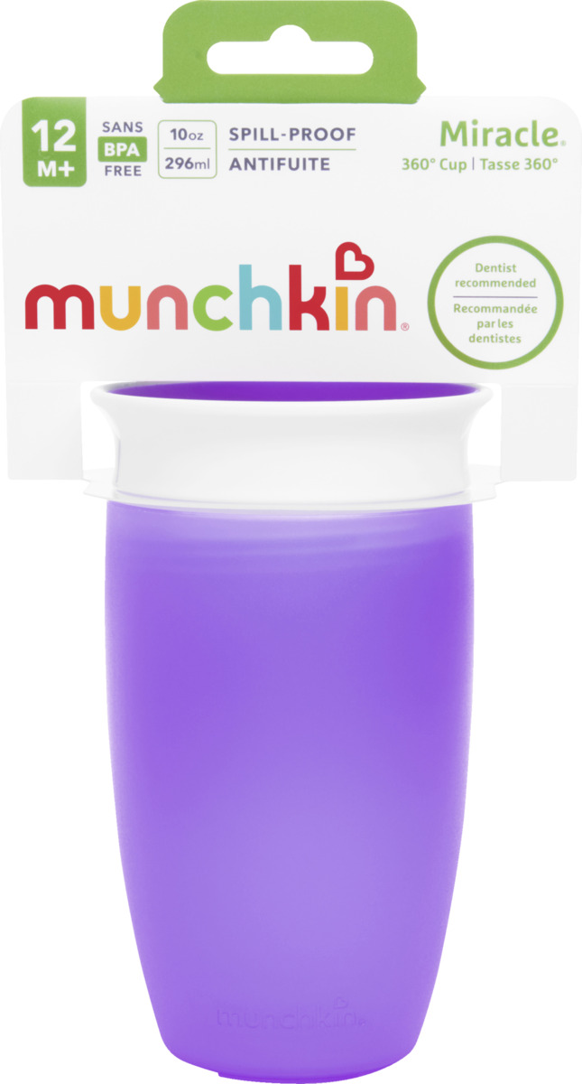 Bild 1 von Munchkin 360° Trinklernbecher, lila 296 ml