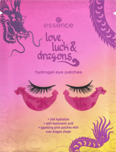 essence love, luck & dragons hydrogel eye patches 01 Rise & Shine, Little Dragon