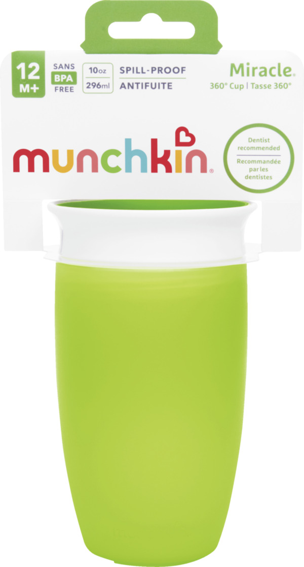 Bild 1 von Munchkin 360° Trinklernbecher, grün 296 ml