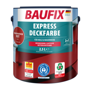 Baufix Express-Deckfarbe skandinavisch rot