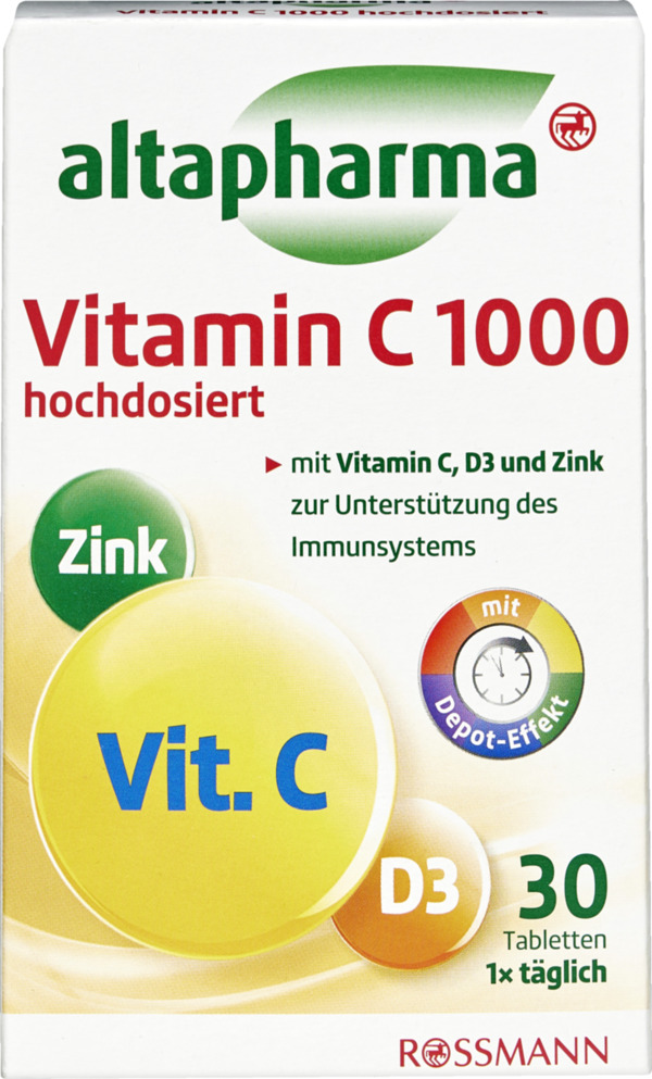 Bild 1 von altapharma Vitamin C 1000 hochdosiert