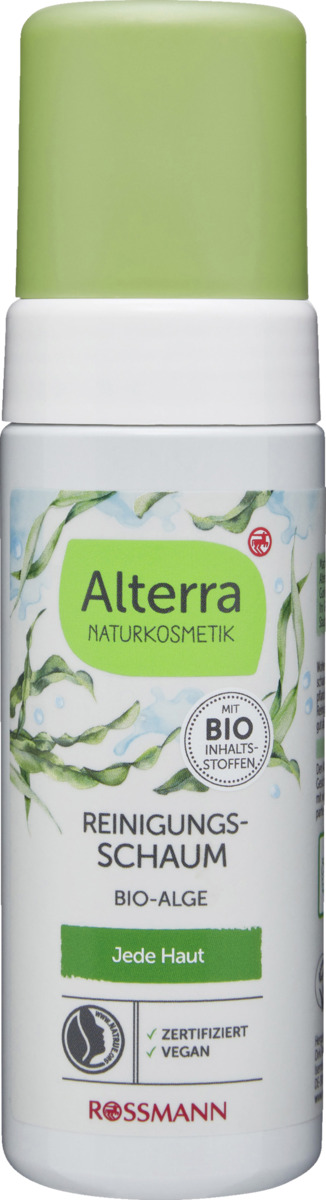 Bild 1 von Alterra NATURKOSMETIK Reinigungsschaum Bio-Alge