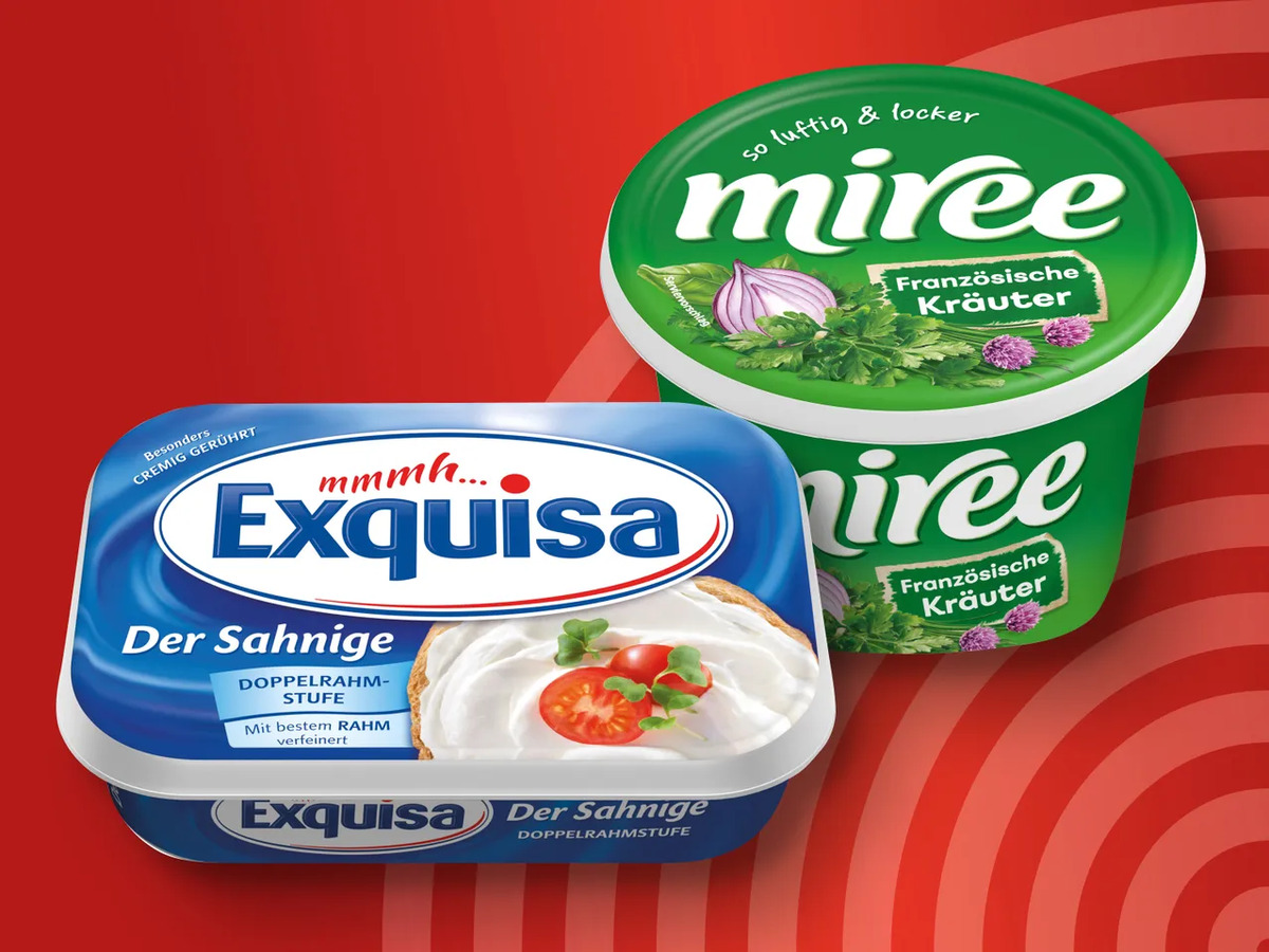 Bild 1 von Exquisa/Miree Frischkäse, 
         200/150 g
