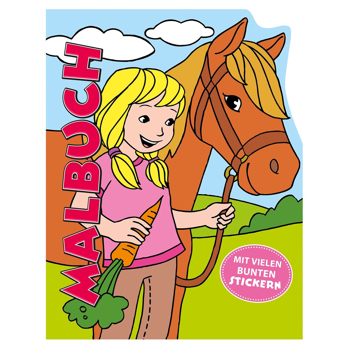 Bild 2 von Mal-und-Stickerbuch