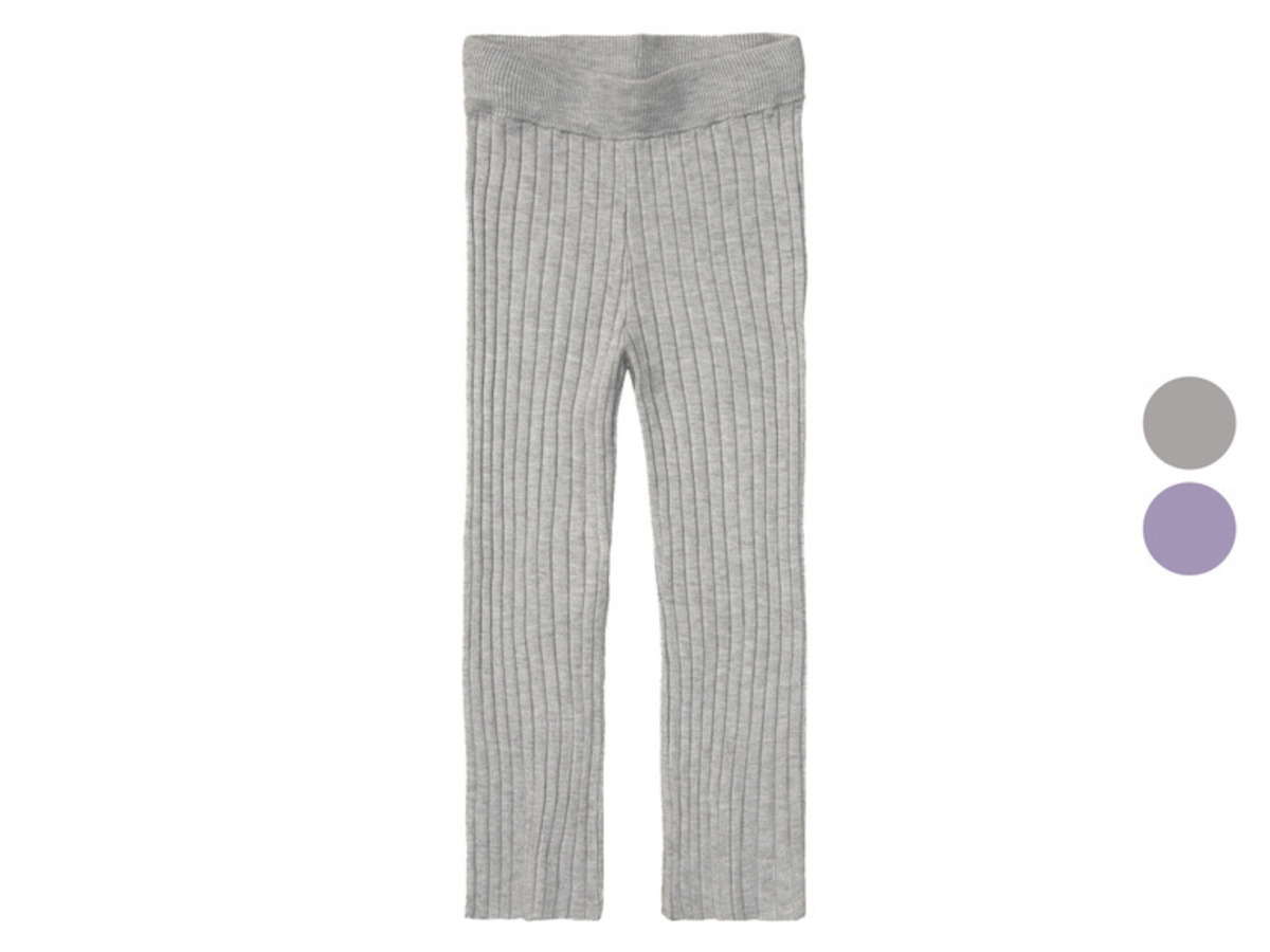 Bild 1 von lupilu® Kleinkinder Mädchen Strickhose, Ripp-Qualität