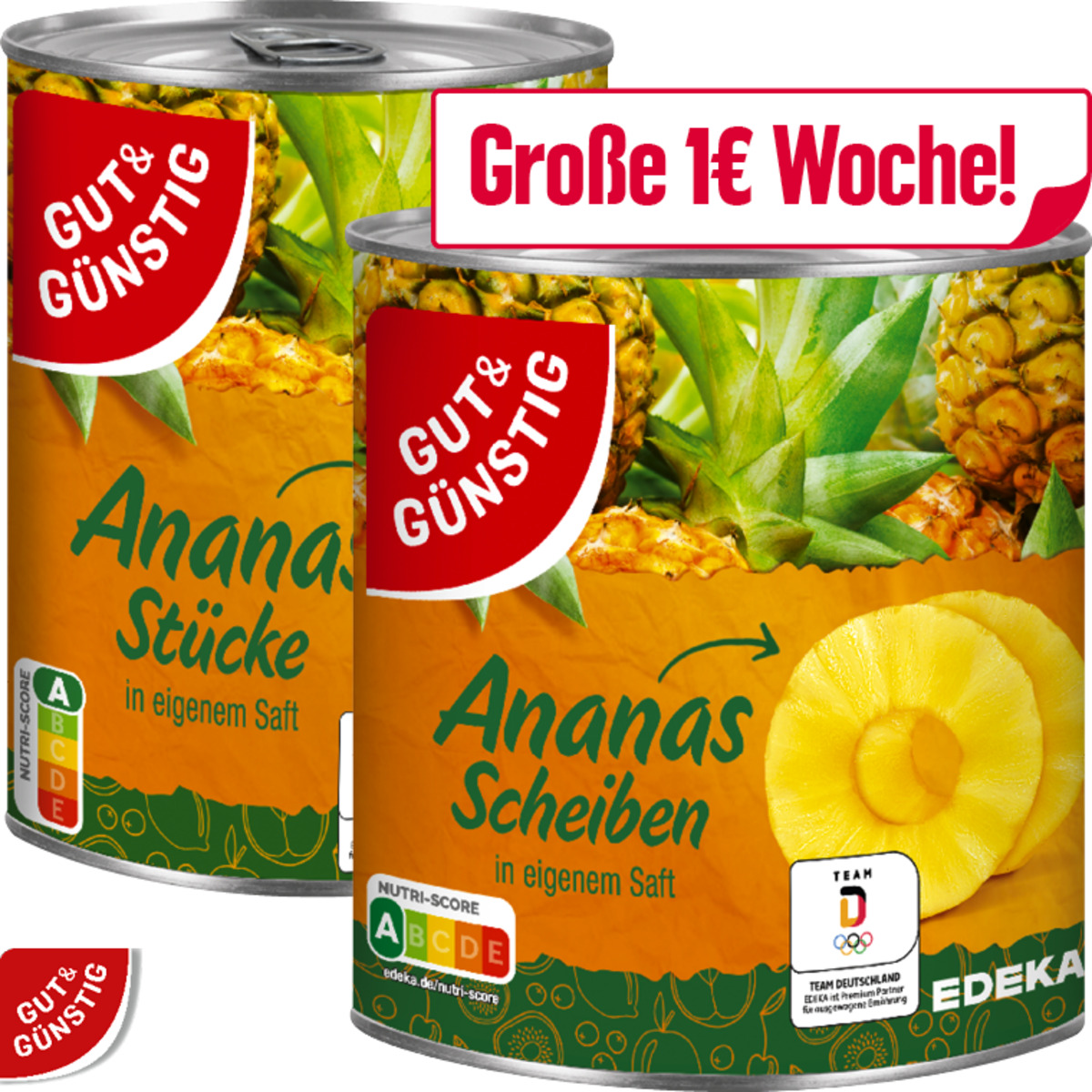 Bild 1 von Ananas Stücke