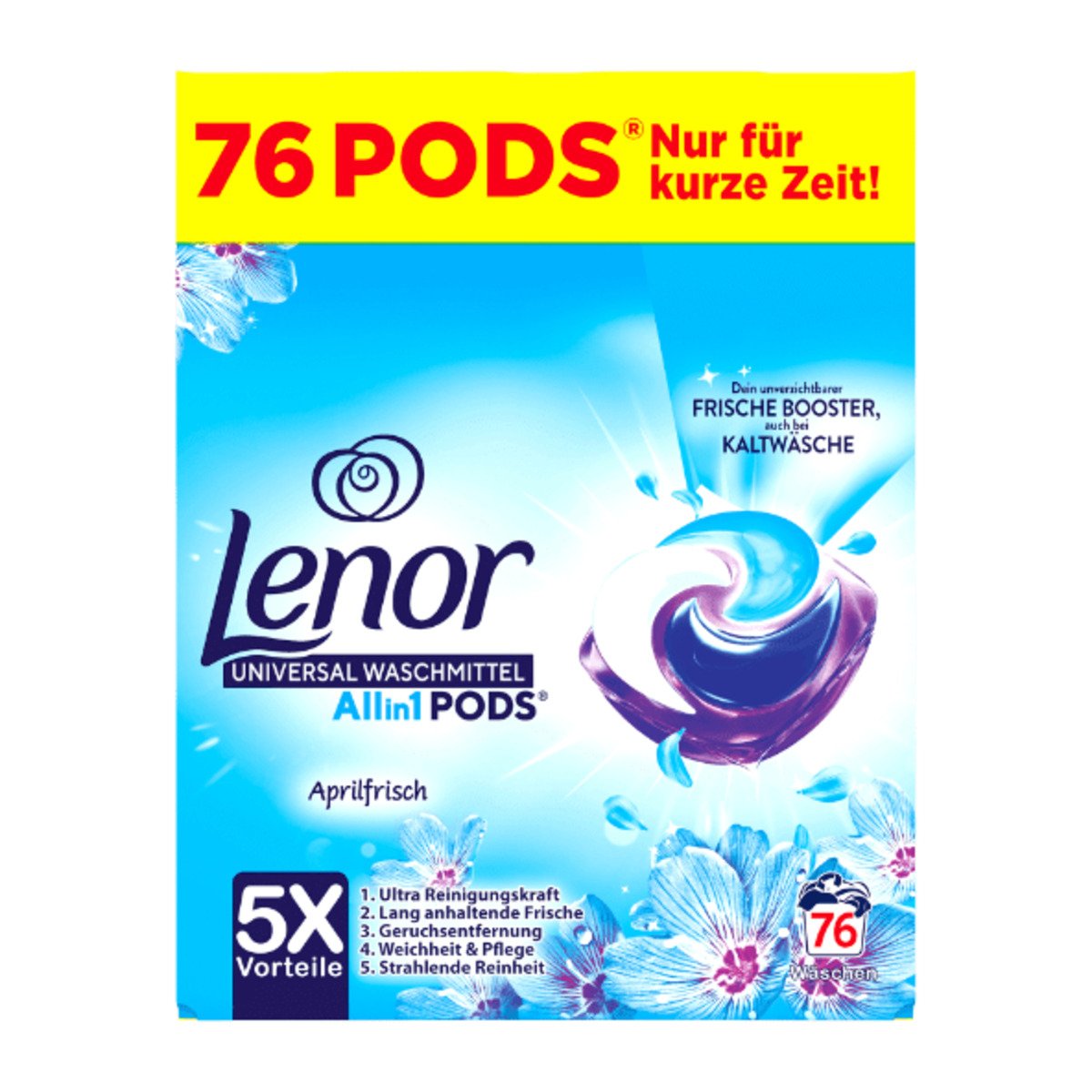 Lenor All In Pods Color Waschmittel Von Aldi Nord Ansehen