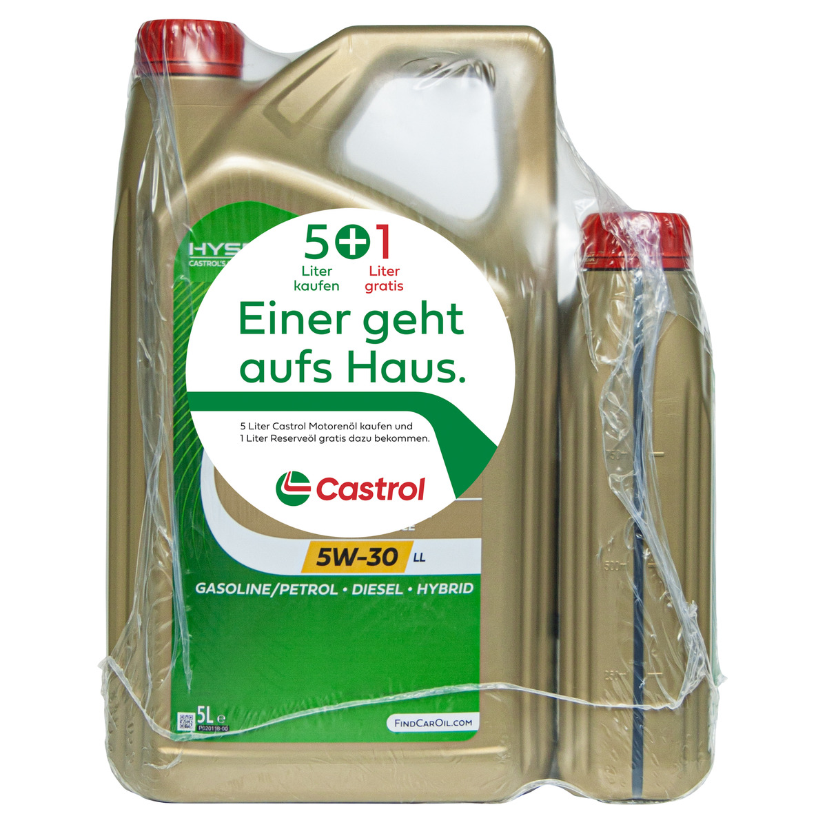 Castrol Motorenöl 'EDGE 5W-30 LL' 6 l von toom für 64,99 € ansehen!