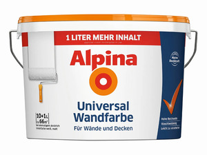 ALPINA Universal-Wandfarbe, 
         10 l