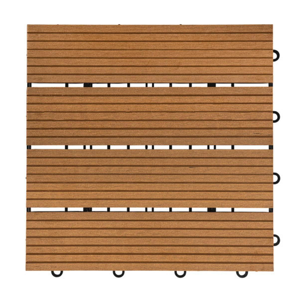 Bild 1 von WPC-Holzfliesen Bavaro, 1 m², teak