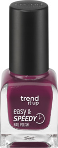 trend !t up Nagellack Easy & Speedy Nail Polish dark violet 330
