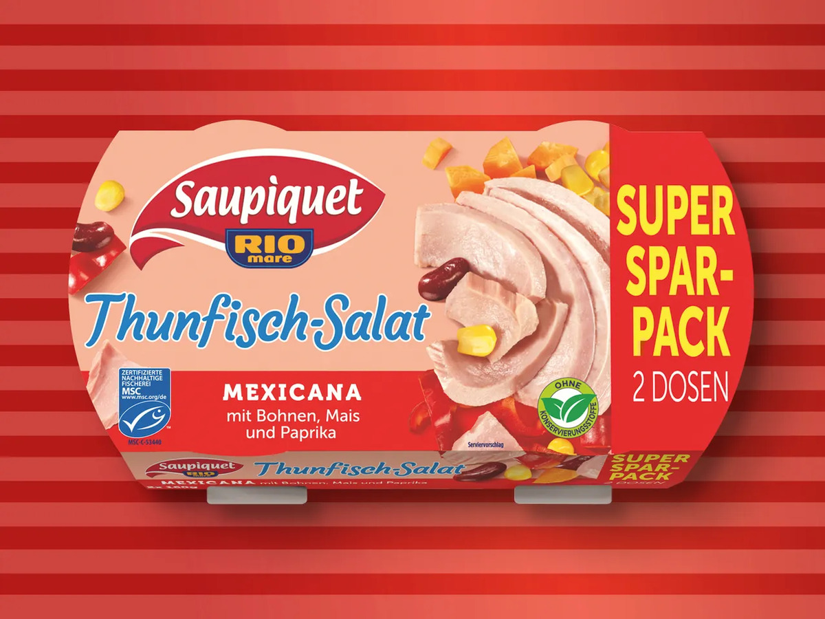 Bild 1 von Saupiquet MSC Thunfischsalat Duopack, 
         2x 160 g