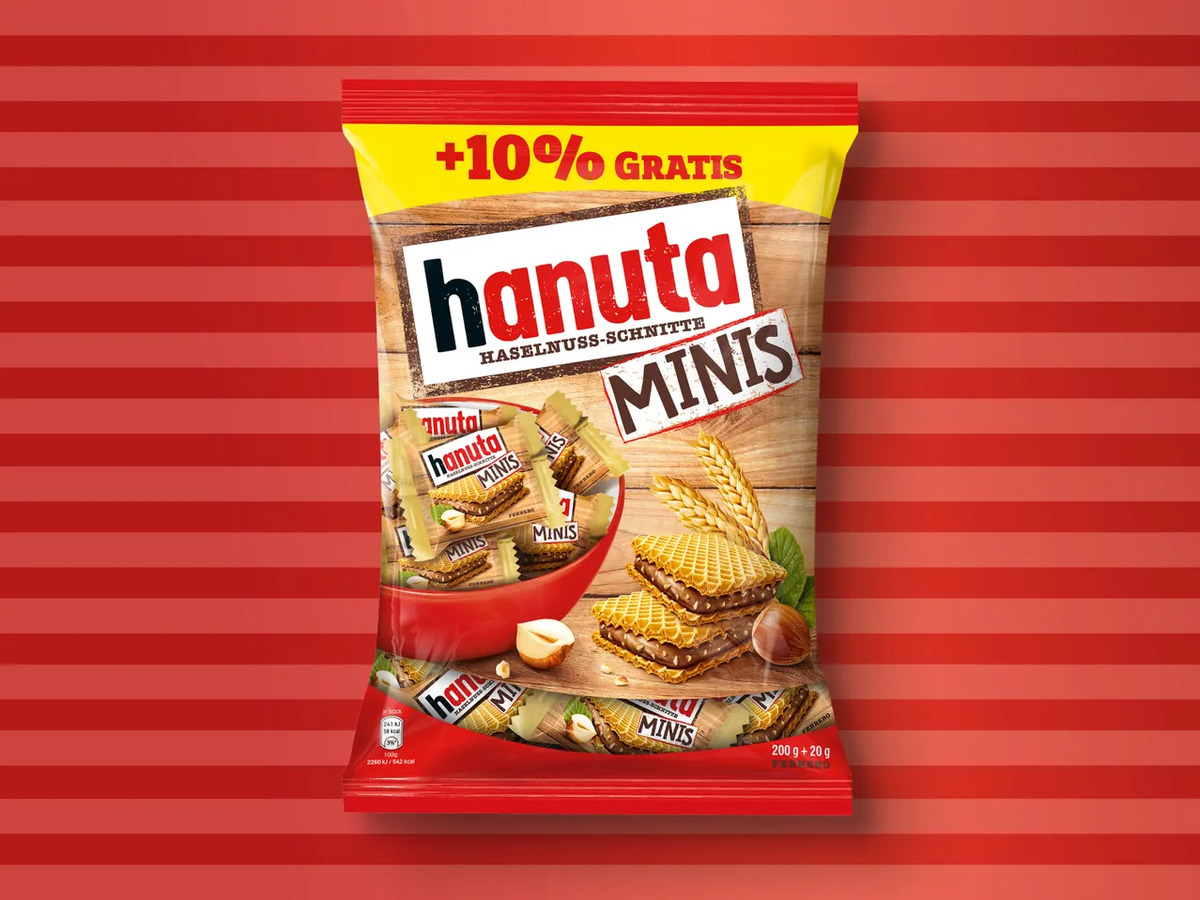 Bild 1 von Hanuta Minis, 
         220 g