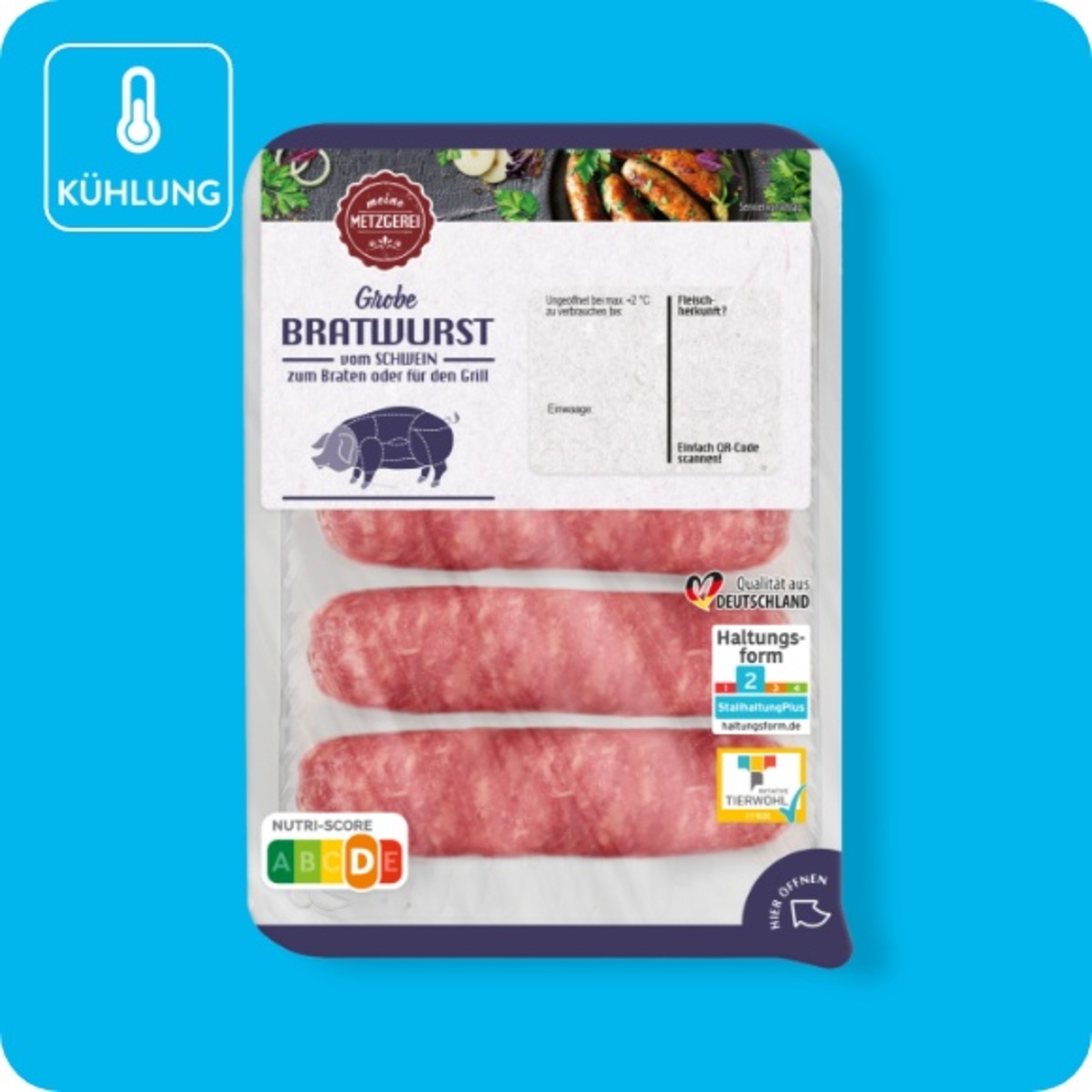 Bild 1 von Grobe Bratwurst